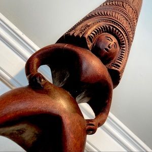 hand carved wood sculpture sculpture